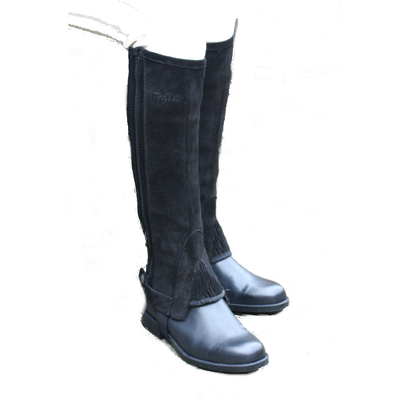 Suede Adult Half Chaps