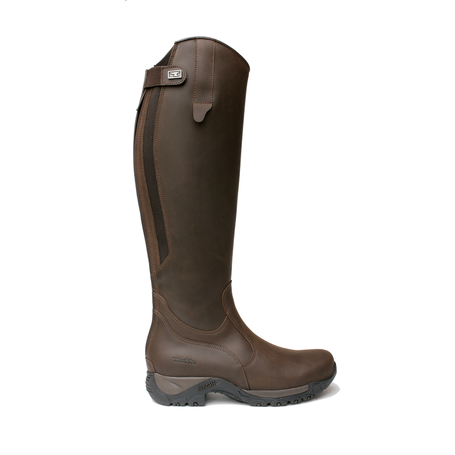 Tuffa leather long riding boots