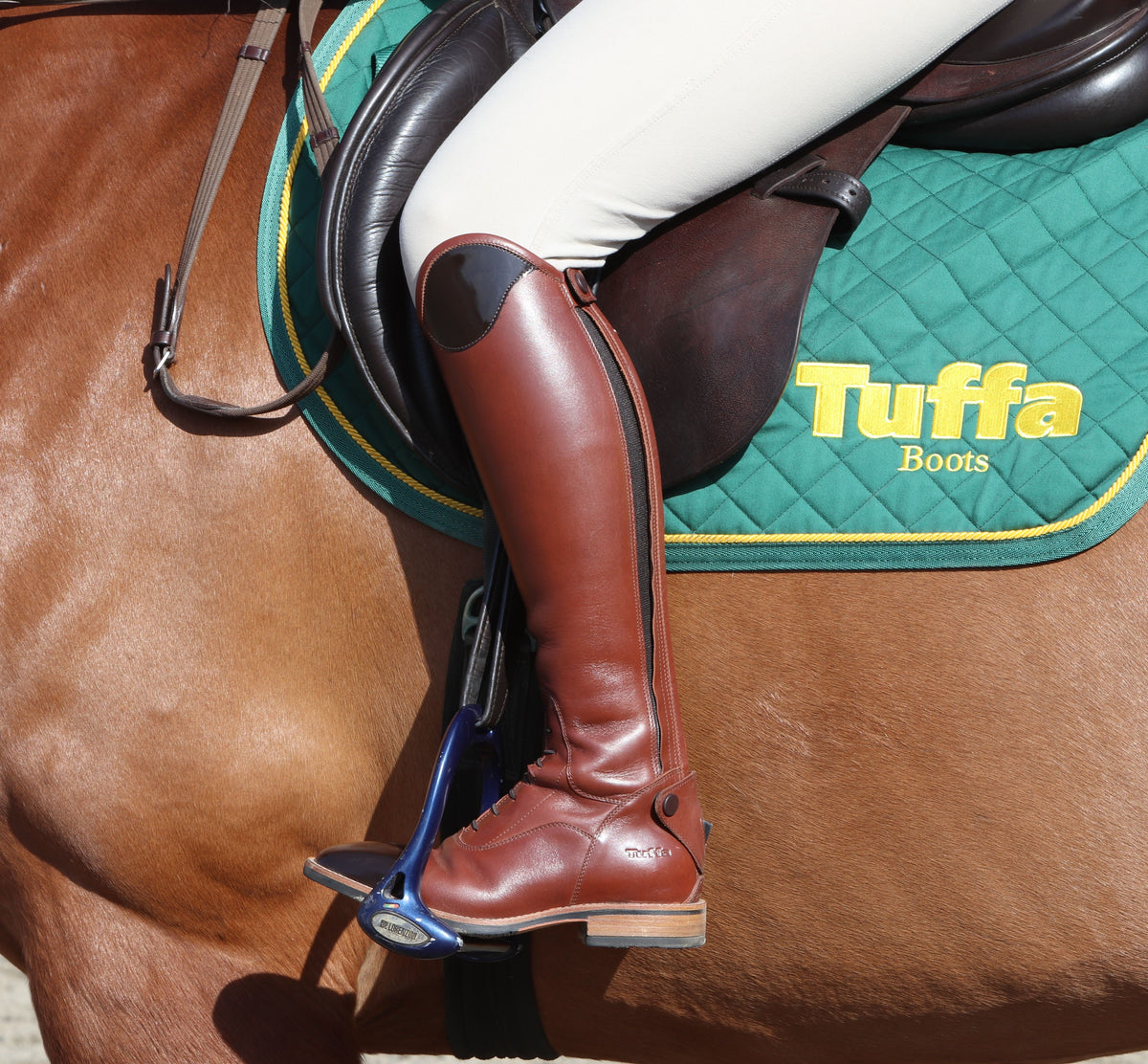 Tuffa made to measure riding boots – guide image