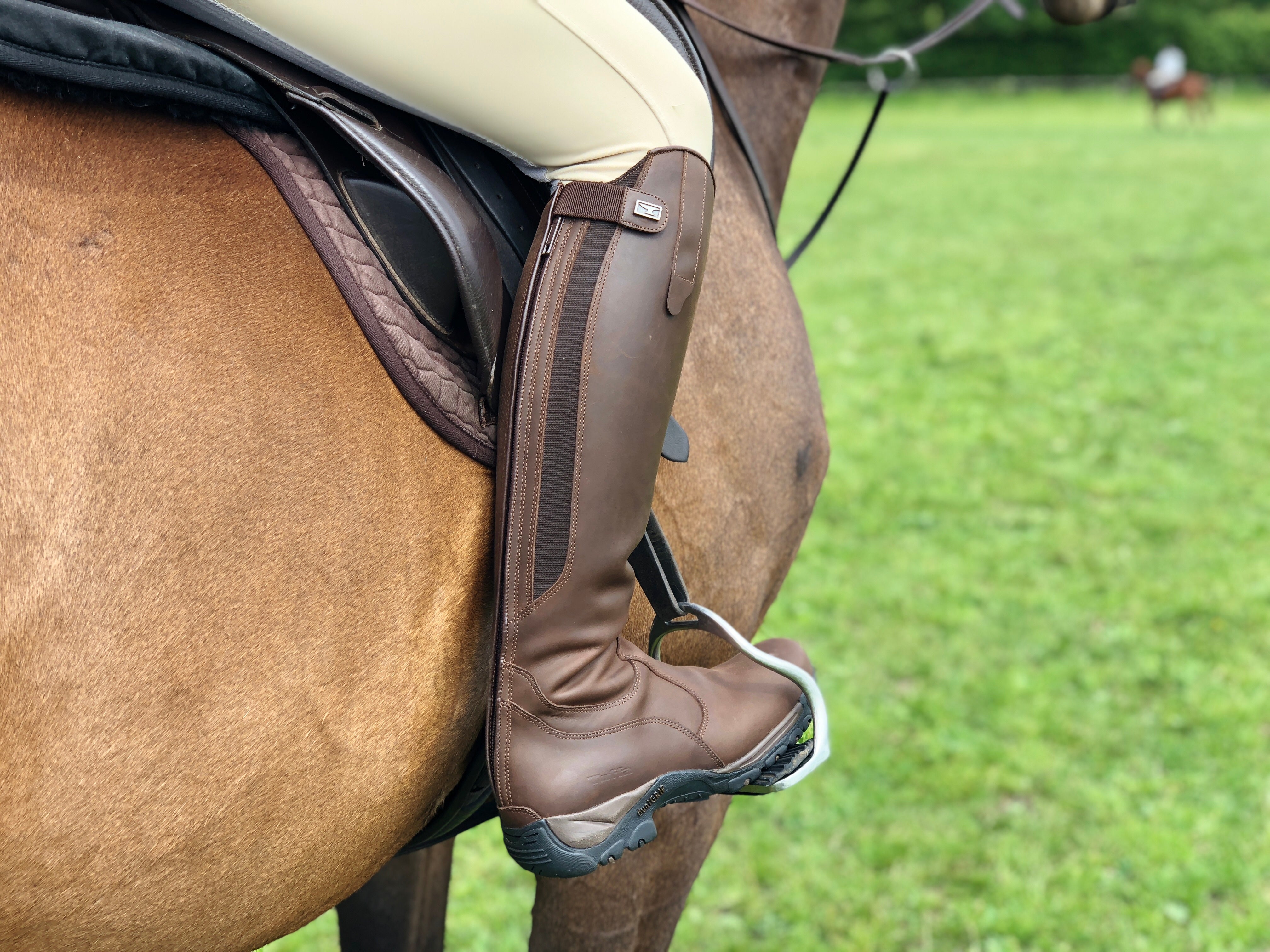 Long horse riding outlet boots