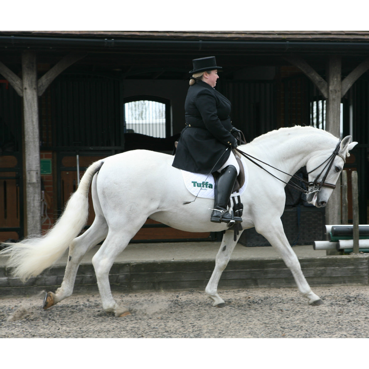 White dressage store boots