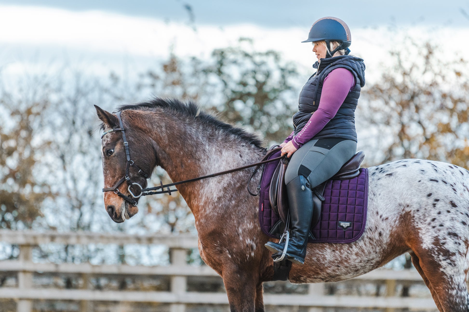 Burnham Plus-Size Riding Boots