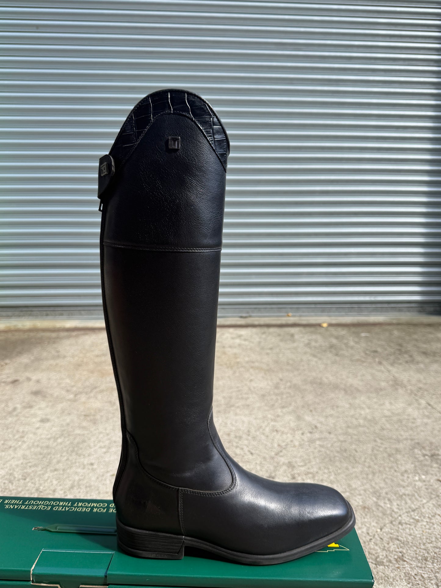 Black Riding Boots 39/6 Samples