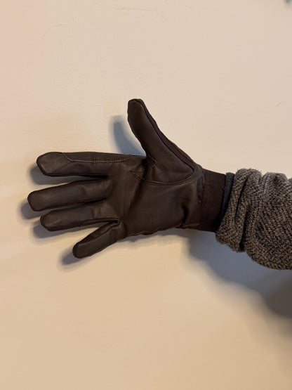 Eaton Riding Gloves Dark Brown