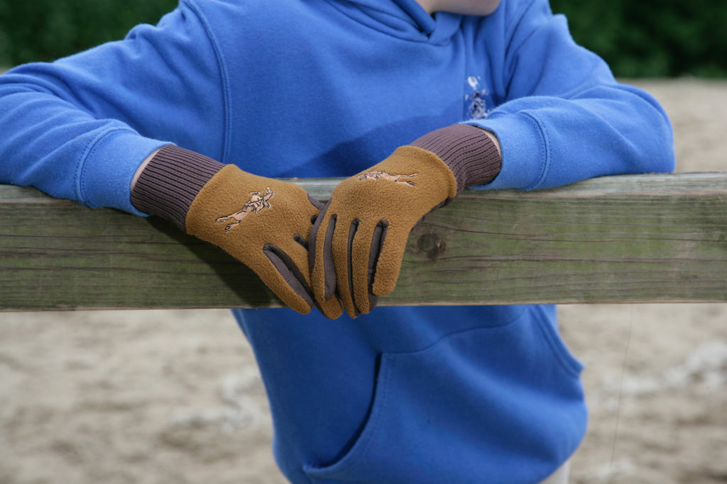 Shetland Child's Riding Gloves