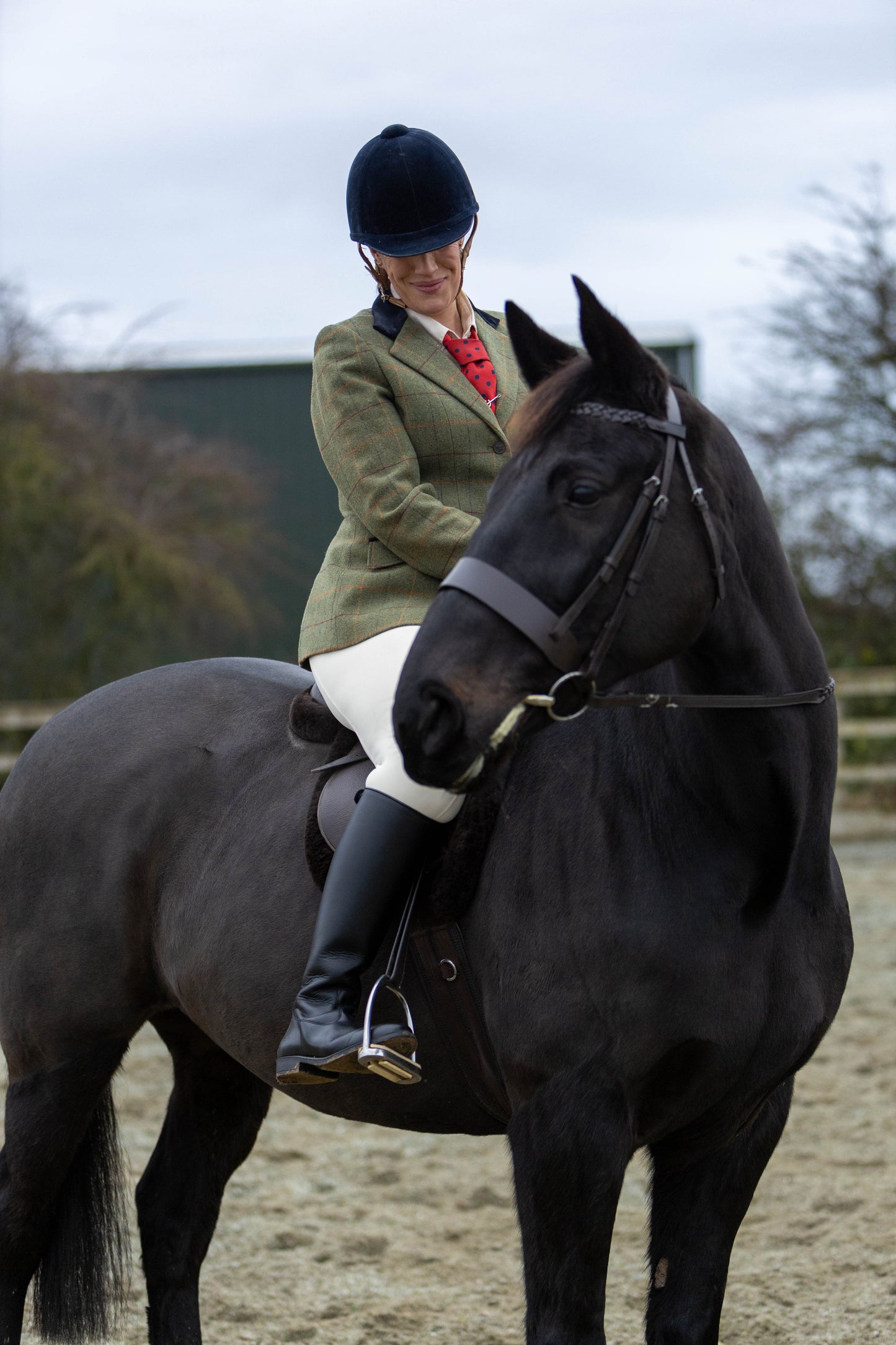 Sandringham Side-Saddle Boots