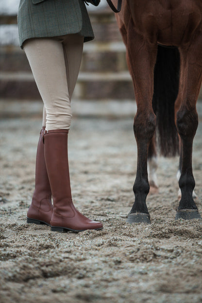 Tuffa Brown Showtime Riding Boots – product image