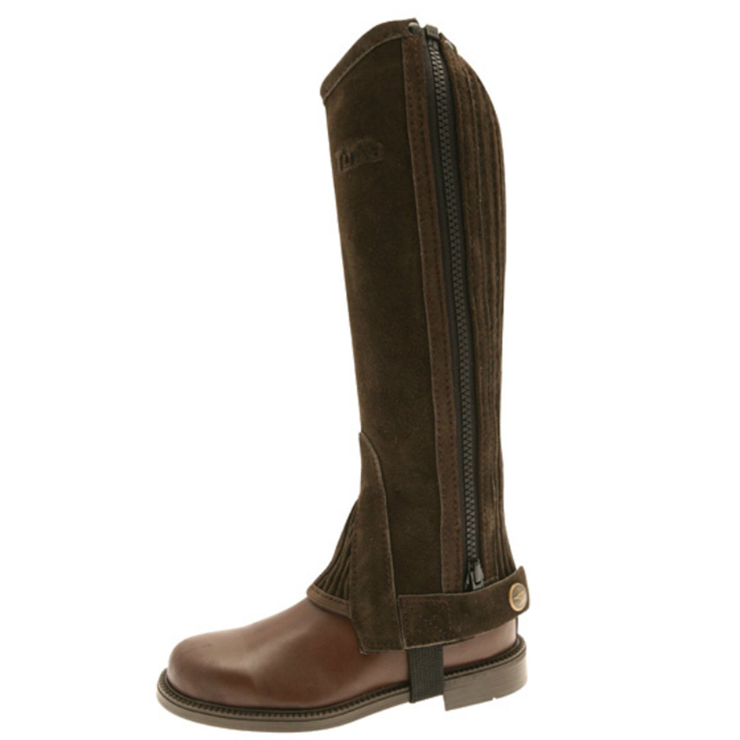 Suede Adult Half Chaps