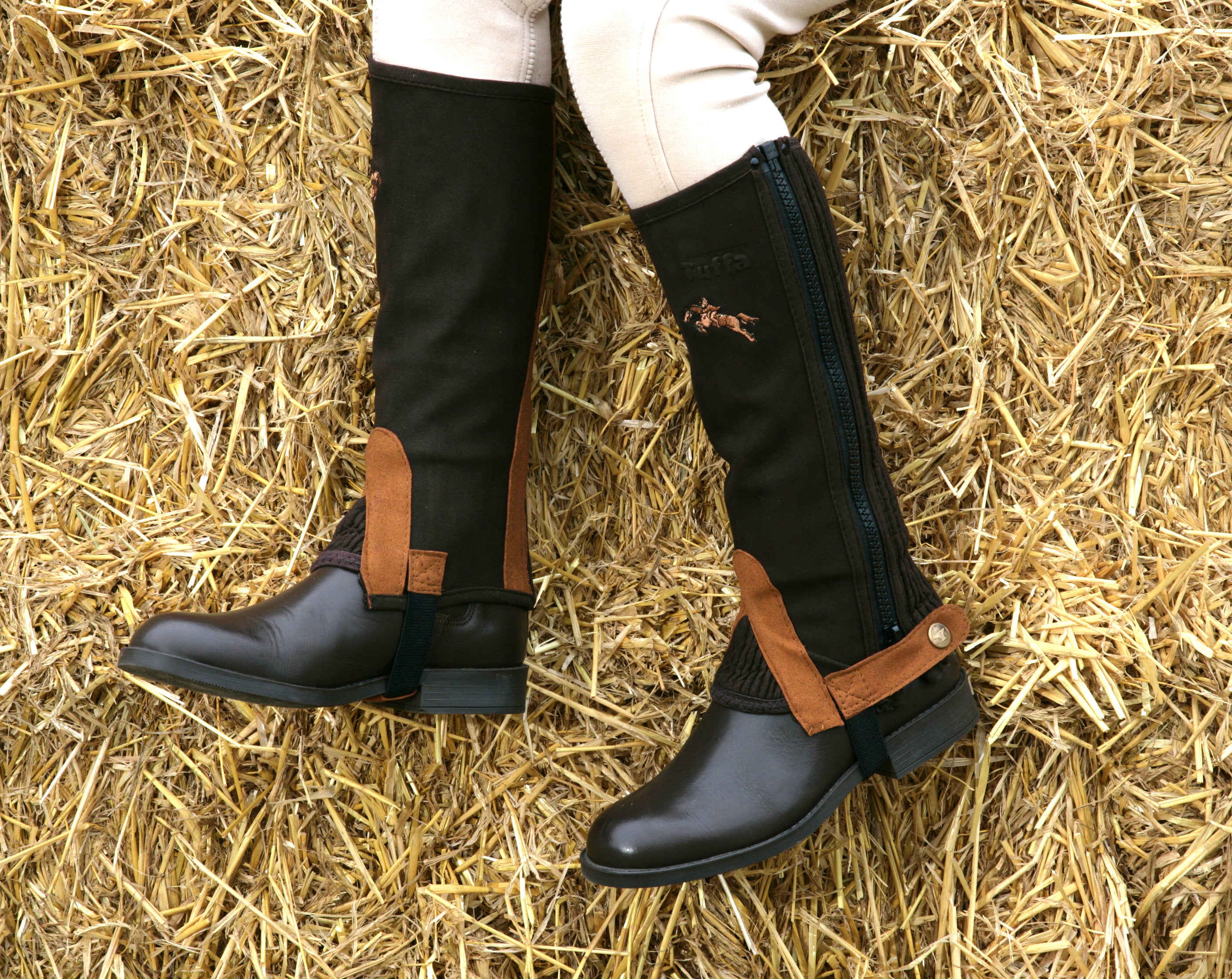 Paddock boots clearance with half chaps