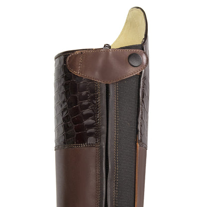 Tuffa M2M Riding Boots, Havanna - rear view