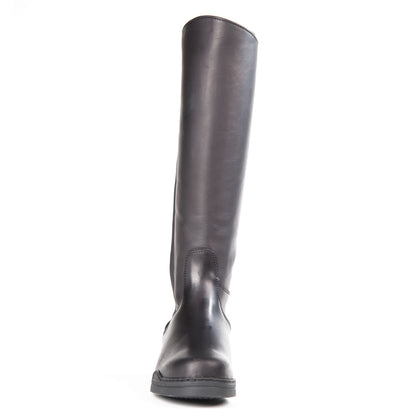 Tuffa M2M Riding Boots, Broadland - black front view