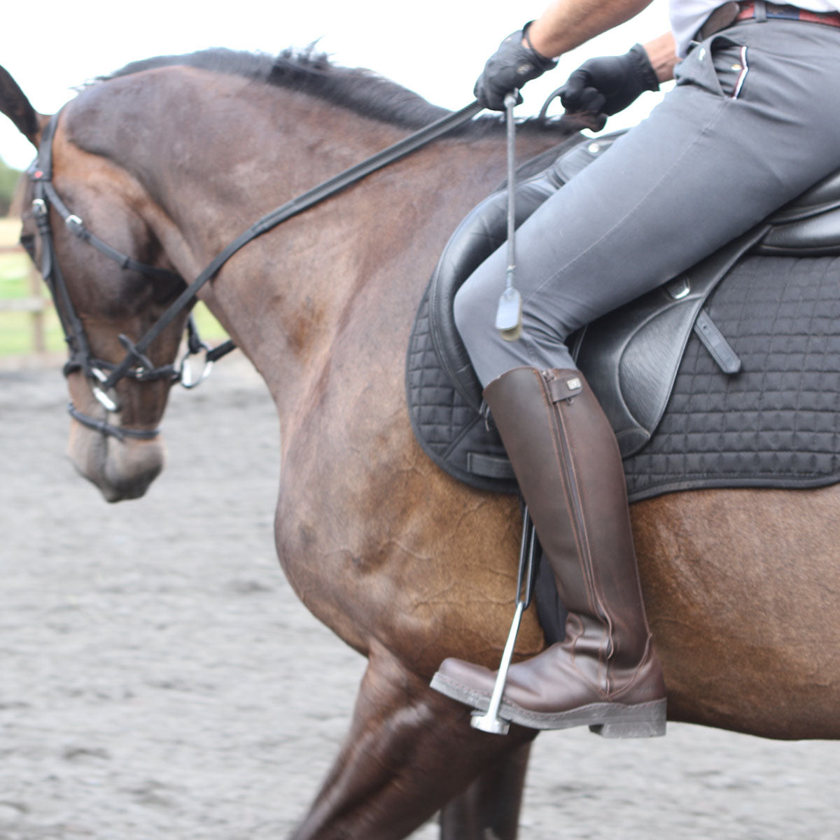 Tuffa Derby Slim-Fit Riding Boots – lifestyle image