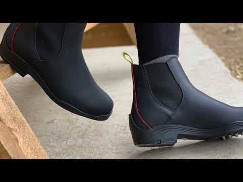 Black Fjord Waterproof Jodhpur Boots